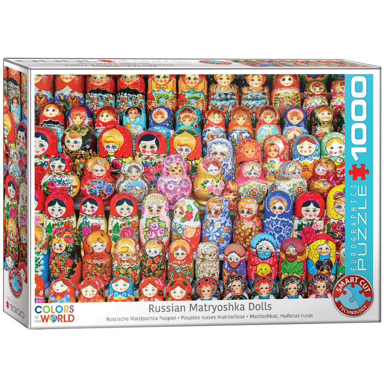 Pussel Russian Matryoshka Dolls