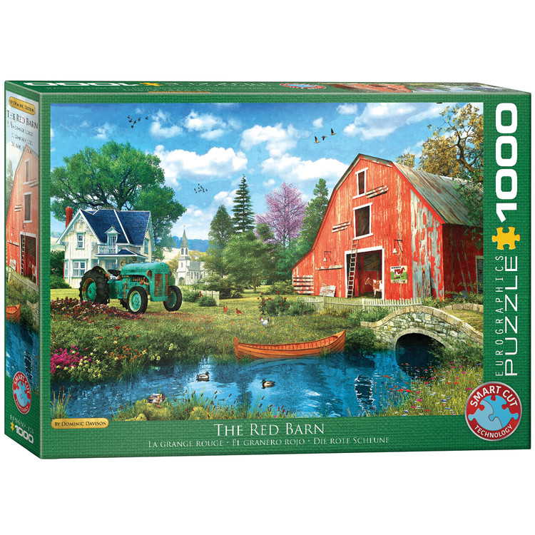 Puzzle The Red Barn by DominicDavison