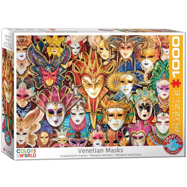 Puzzle Venice Carnival Masks
