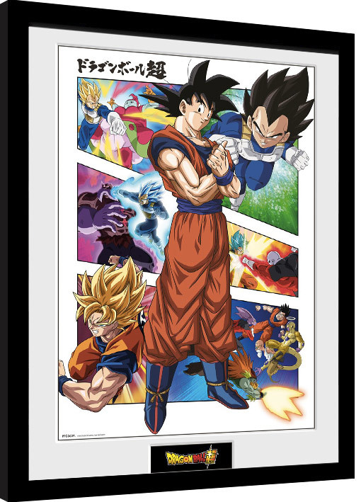 Indrammet plakat Dragon Ball - Panels