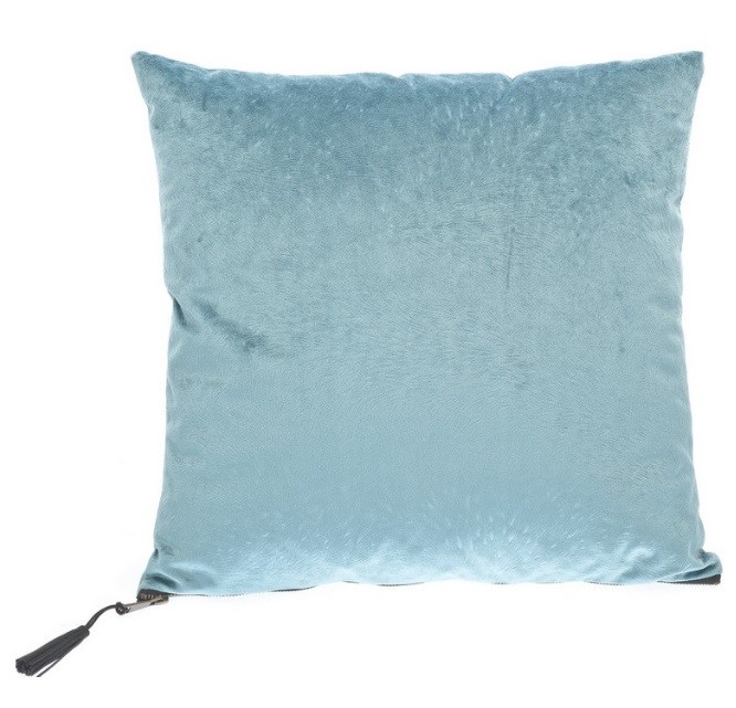 Pute Pillow Fur Light Blue