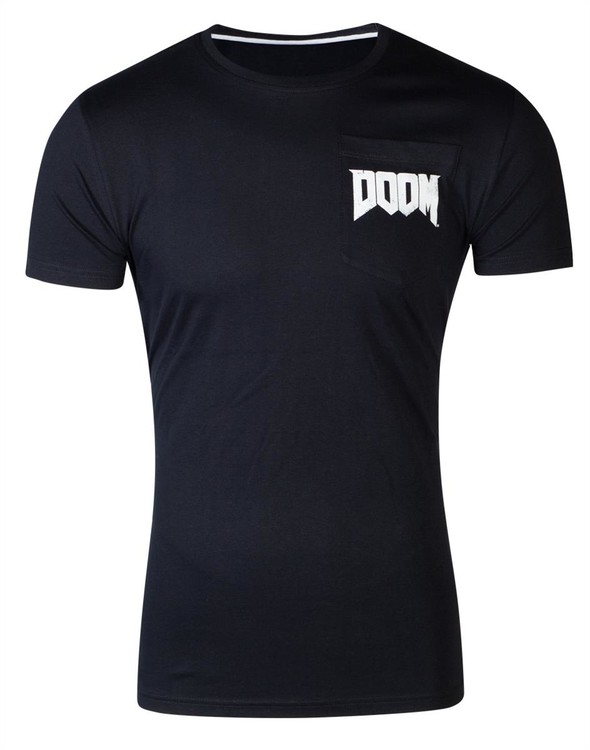 T-shirt Doom - Helmet Icon