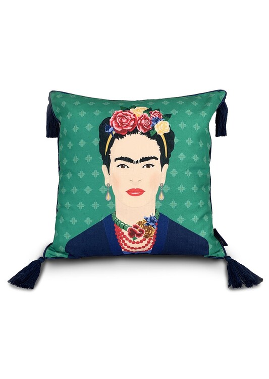 Cuscino Frida Kahlo - Green Vogue