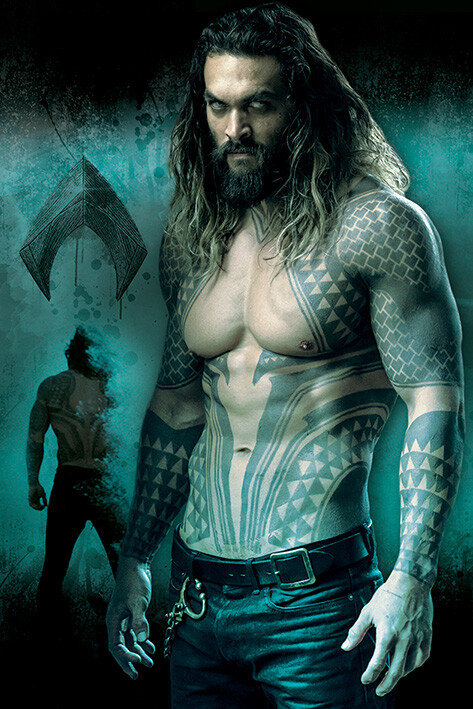 Poster Justice League - Aquaman