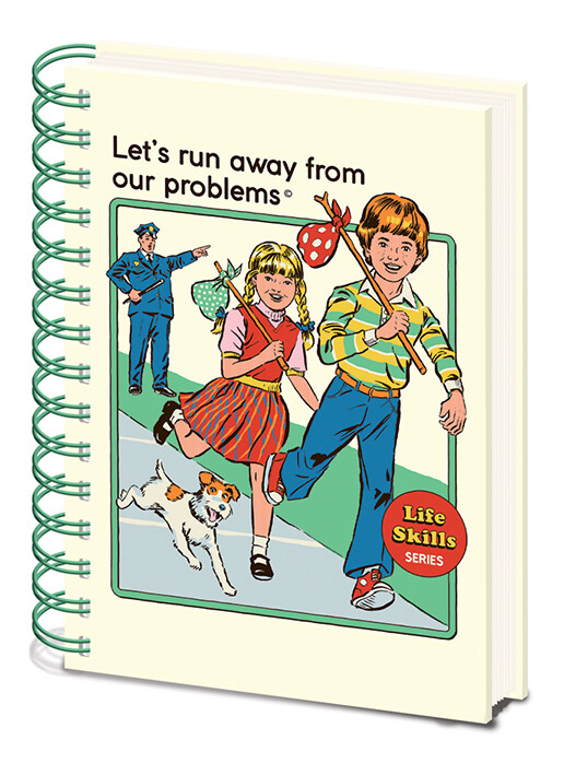Quaderno Steven Rhodes - Let’s Run Away From Our Problems