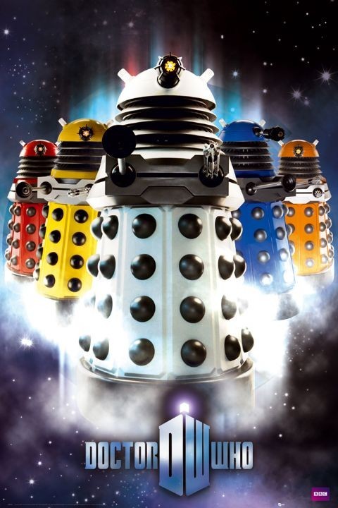 Poster DOCTOR WHO - daleks