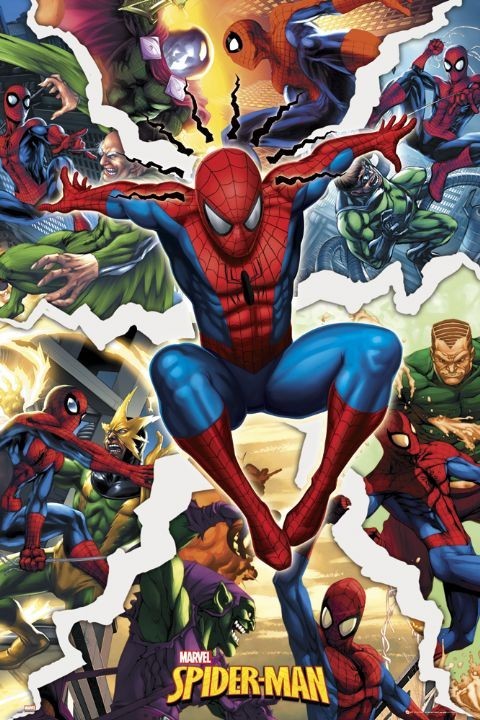 Poster SPIDER-MAN - scenes