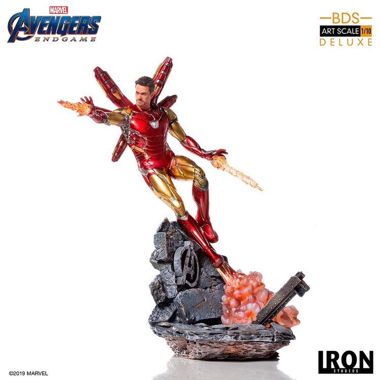 Statuetta Avengers: Endgame - Iron Man Mark LXXXV (Deluxe)