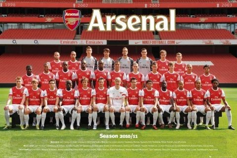 Poster Arsenal - Team photo 2010/2011