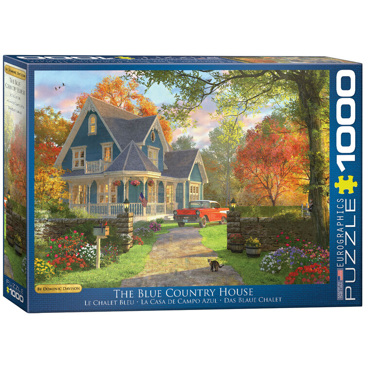 Puzzel The Blue Country House