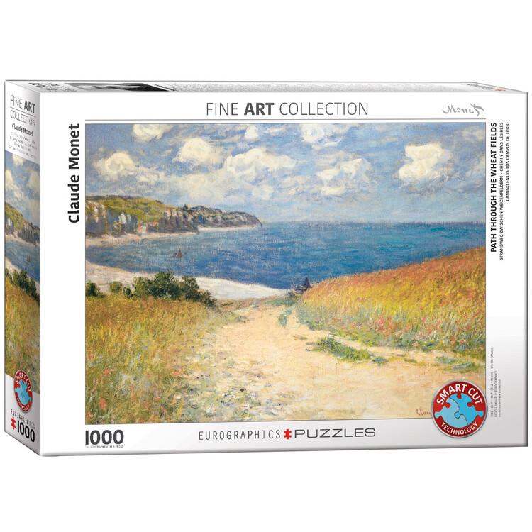 Puzzle Claude Monet - Path through the Wheat Fields
