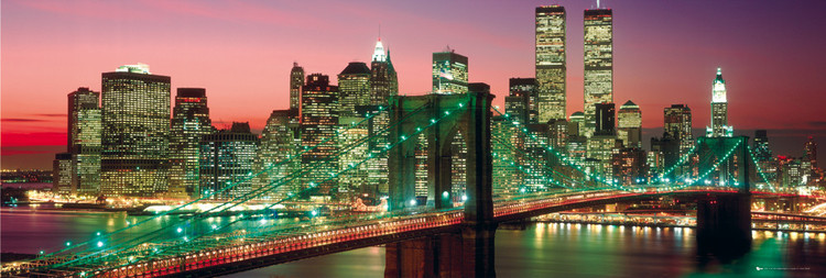 Poster New York - Manhattan colour