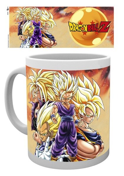 Tazza Dragon Ball Z - Super Saiyans