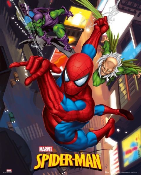 Poster SPIDER-MAN - action