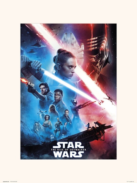 Umělecký tisk Star Wars: Vzestup Skywalkera - One Sheet