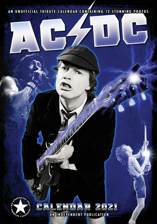 Naptár 2027 AC/DC