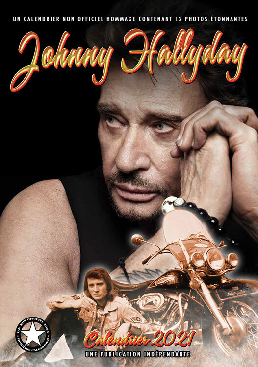 Calendario 2027 Johnny Hallyday
