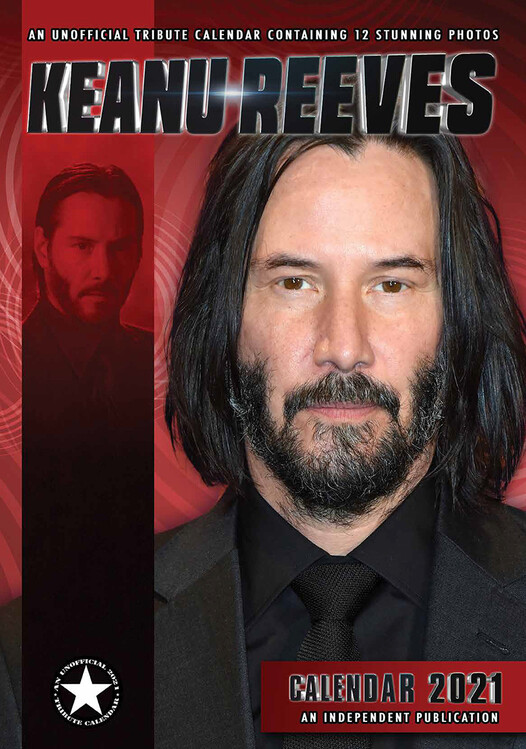 Naptár 2027 Keanu Reeves