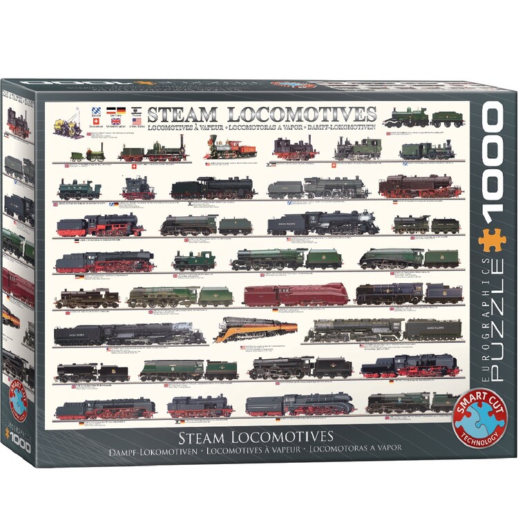 Puzzle Steam Locomotives