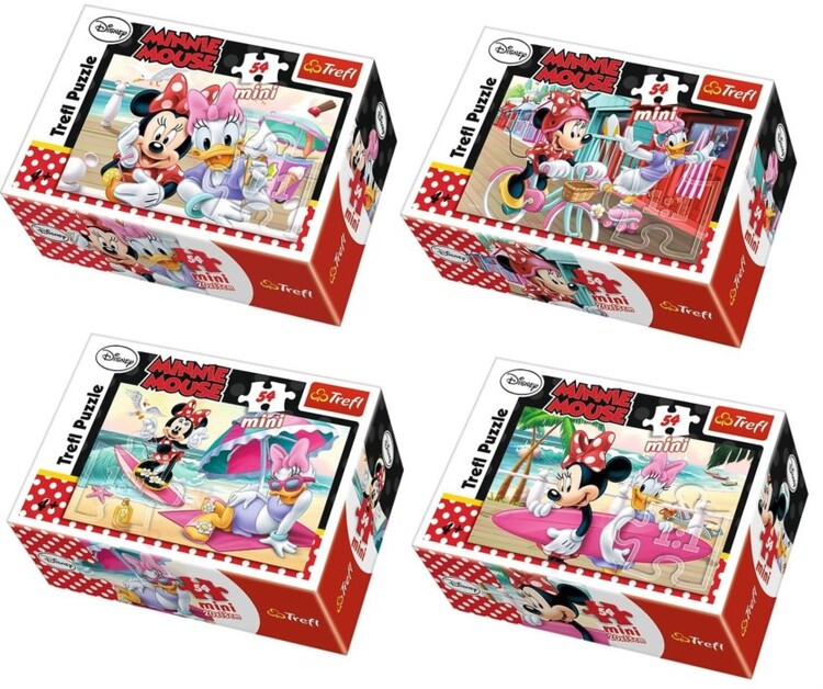 Puzzle Minnie and Daisy 4in1