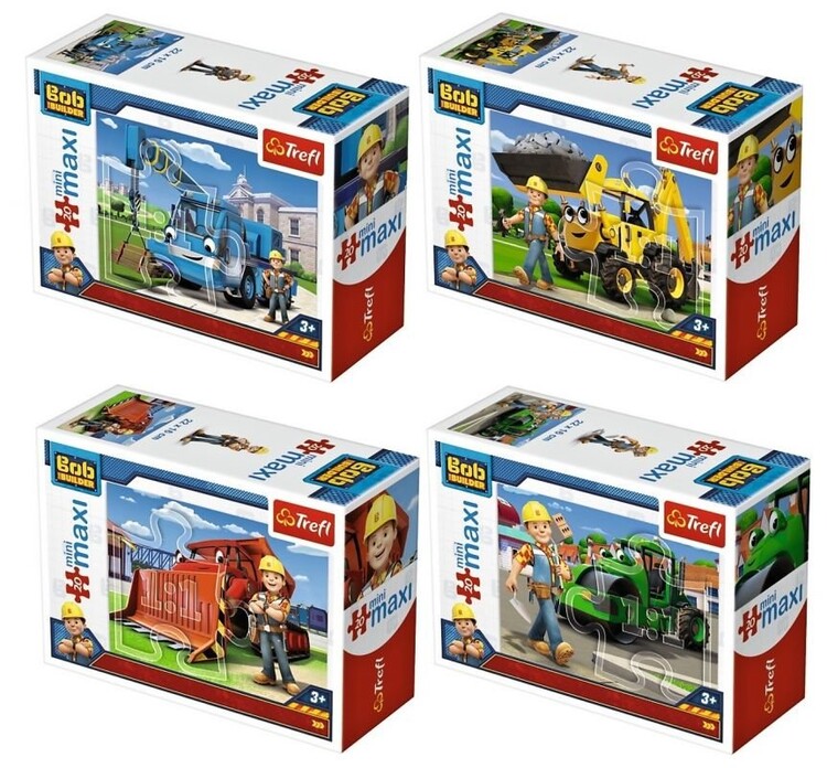 Pussel Bob The Builder 4in1