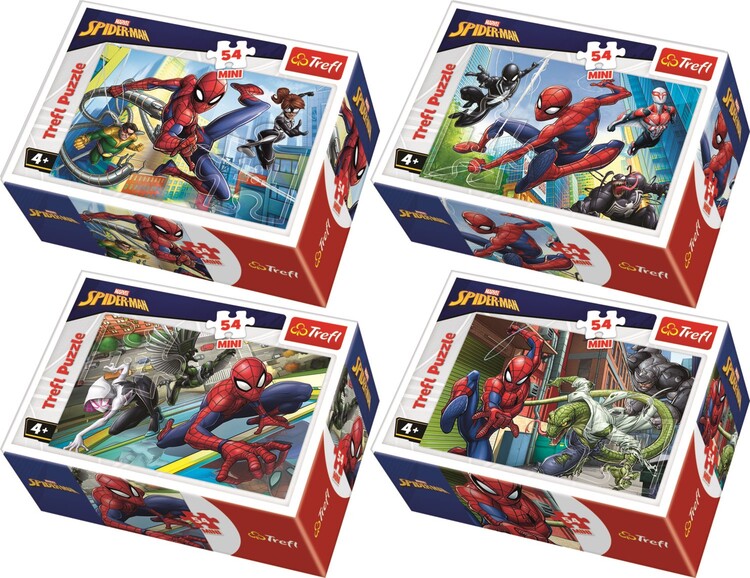 Puzzel Marvel - Spiderman 4in1
