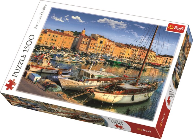 Puzzle Old Port in Saint-Tropez