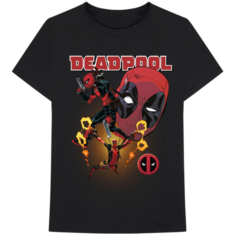 Póló Marvel - Deadpool Collage 2
