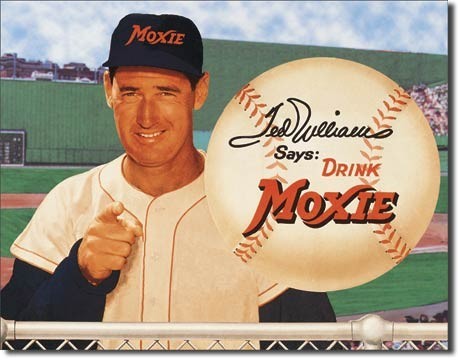 Metallschild TEDS MOXIE / BALLFIELD