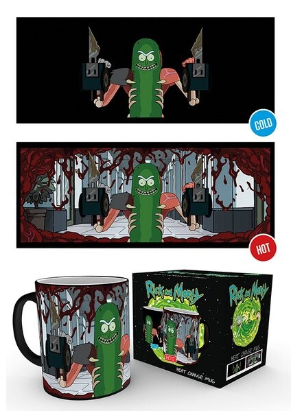 Wechseltasse Rick & Morty - Pickle Rick