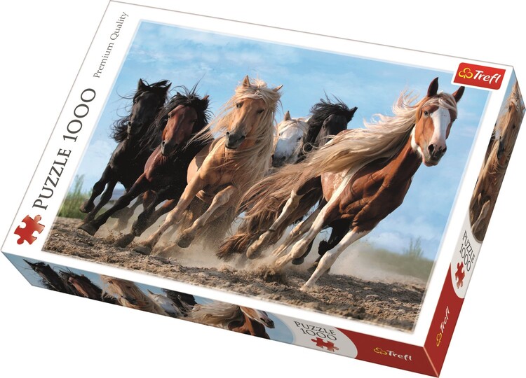 Puslespil Galloping Horses