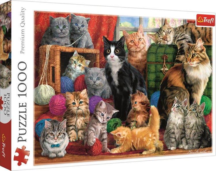 Puzzle Feline Meeting