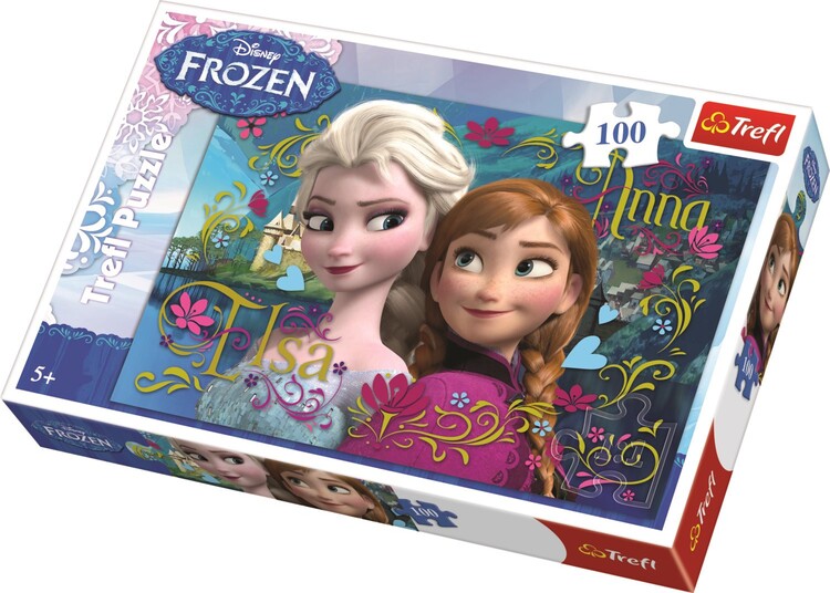 Puzzle Frozen: Anna and Elsa