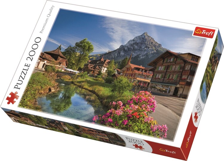 Puzzle Alps in the Summer