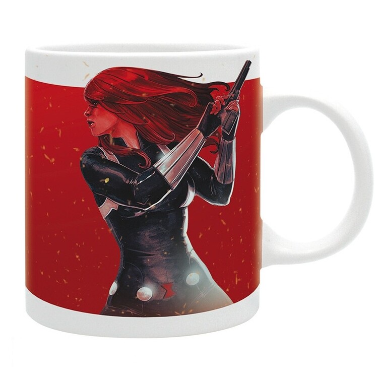 Koffie mok Black Widow - On Fire