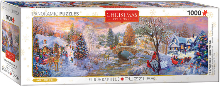 Puzzle To Grandma's House We Go