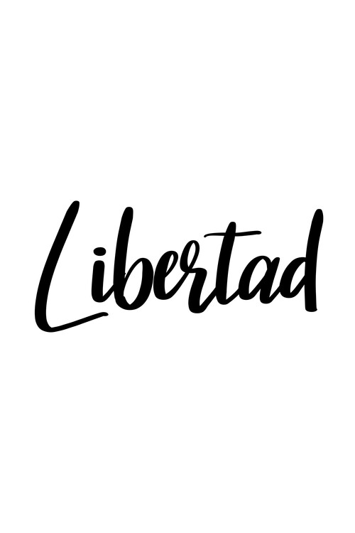 Plakat Libertad