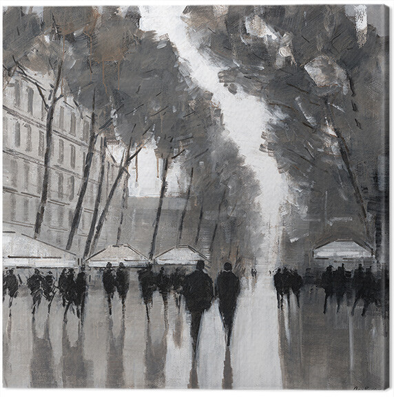 Obraz na płótnie Jon Barker - Las Ramblas, Barcelona