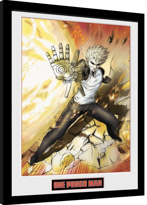 Poster enmarcado One Punch Man - Genos