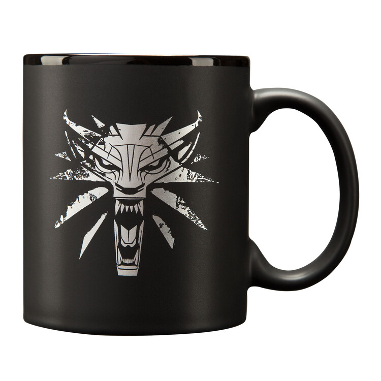Koffie mok The Witcher 3: Wild Hunt - White Wolf