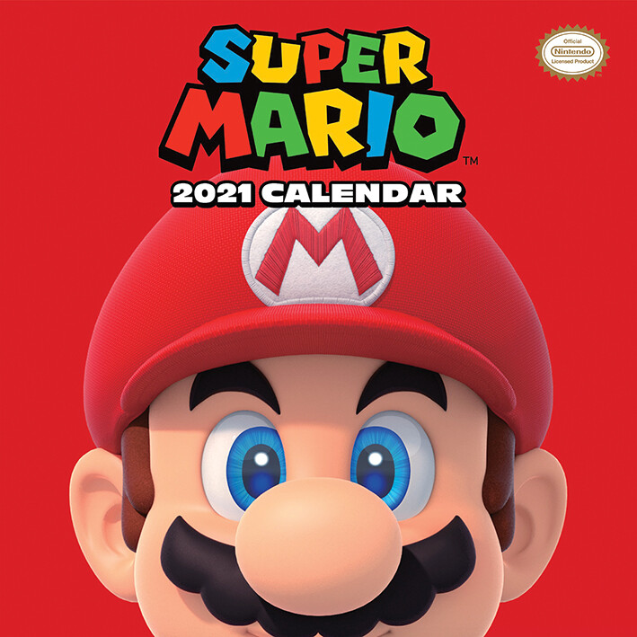 Kalendár 2027 Super Mario