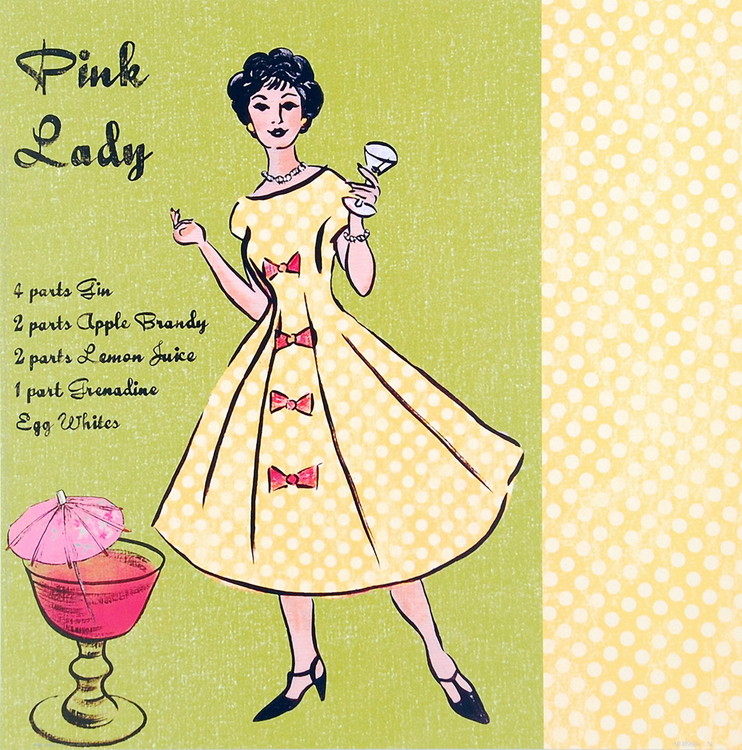 Umělecký tisk Pink Lady