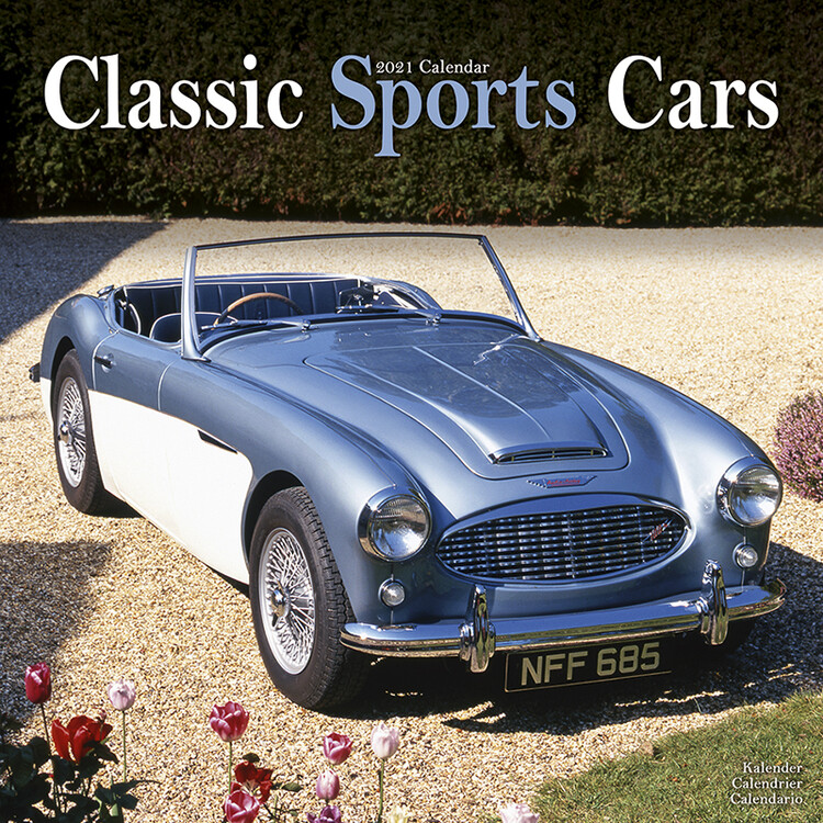 Calendario 2027 Classic Sports Cars