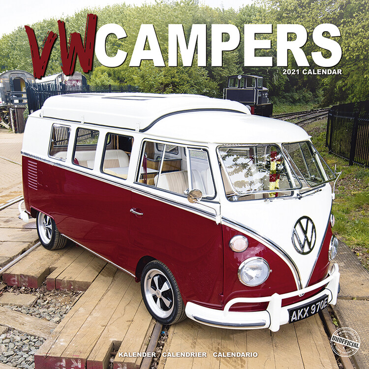 Kalendář 2027 VW Campers