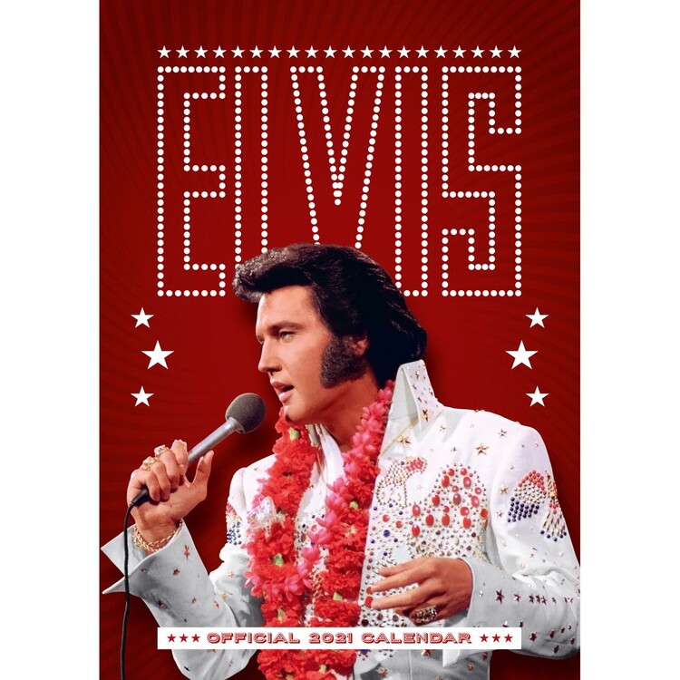 Naptár 2027 Elvis Presley