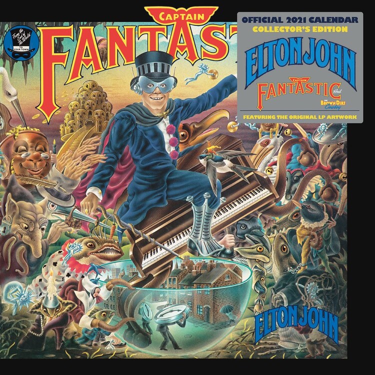 Kalendář 2027 Elton John - Collector's Edition