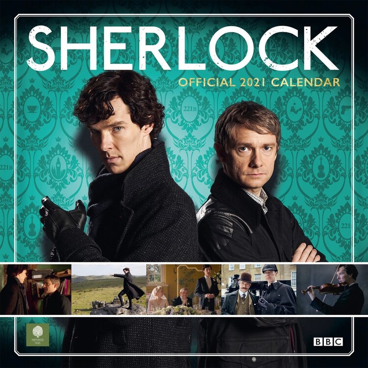 Kalender 2027 Sherlock Holmes