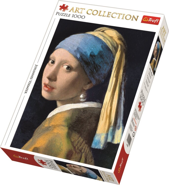 Puzzle Jan Vermeer - Dívka s perlou
