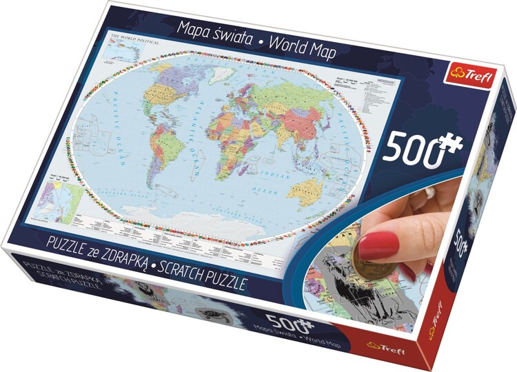 Puzzle Politická mapa světa