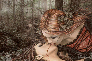 Poster Victoria Frances - kiss